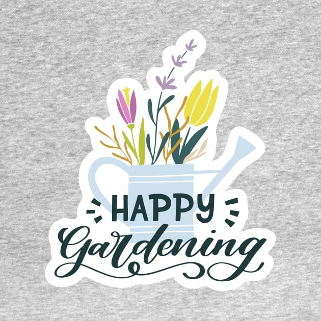 Happy Gardening by JunkyDotCom